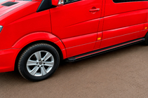 Volkswagen Crafter 2006-2016 Seitenschweller Maya Red (2 Stk., Aluminium) Mittlerer Radstand Foto 3