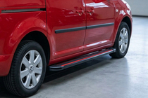 Volkswagen Caddy 2010-2015 Seitenschweller Maya Red (2 Stk., Aluminium) Standardbasis Foto 1
