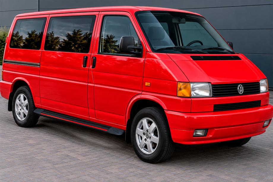Volkswagen T4 Transporter 1990-2003 Seitenschweller Maya Red (2 Stk., Aluminium) Image