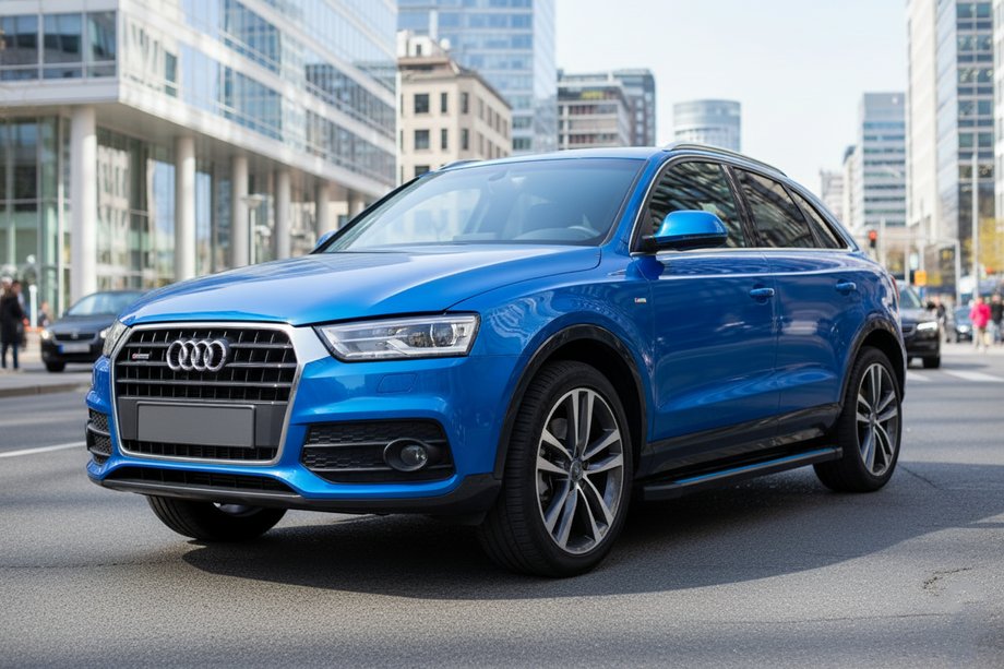 Audi Q3 2011-2019 Seitenschweller Maya Blue (2 Stk., Aluminium) Image