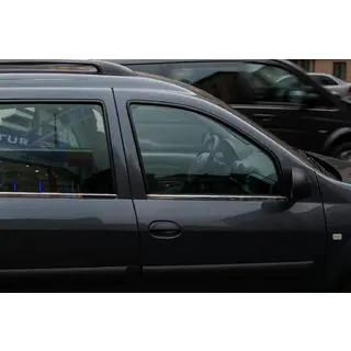 Fensterzierleisten außen Edelstahl (4 Stk.) Lada Largus 2012- Foto 3