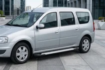 Lada Largus 2012- Seitenschweller X5-Typ (2 Stk., Alu) Foto 1