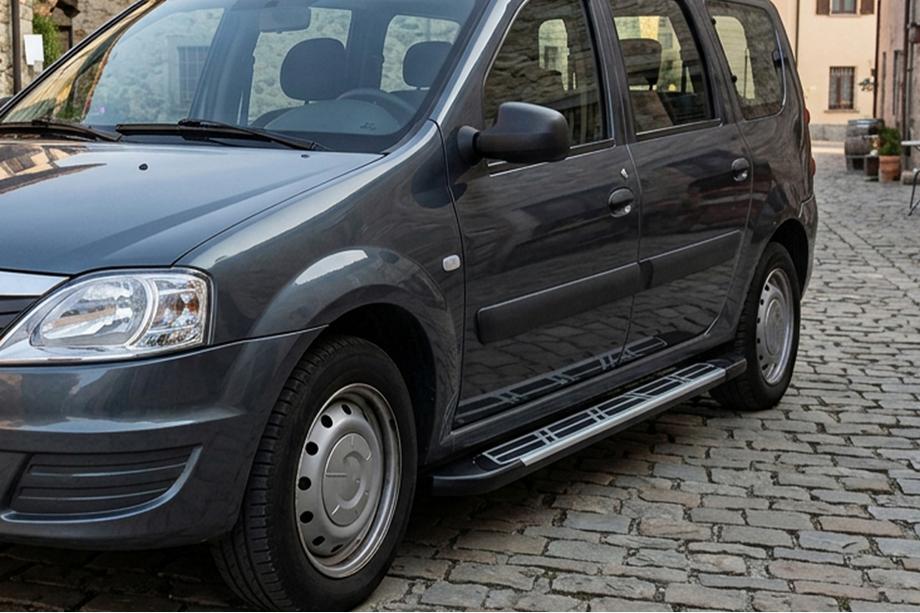 Lada Largus 2012- Seitenschweller Sunrise (2 Stk., Aluminium) Image