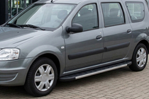 Lada Largus 2012- Trittbretter Duru (2 Stk., Aluminium) Foto 1