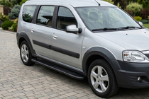 Lada Largus 2012- Seitenschweller Bosphorus Black (2 Stk., Aluminium) Foto 1
