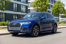 Audi Q5 2017-2025 Seitenschweller Maya Blue (2 Stk., Aluminium) Foto 1
