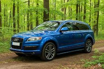 Audi Q7 2005-2015 Seitenschweller Maya Blue (2 Stk., Aluminium) Foto 1