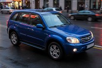 Chery Tiggo 1 2005-2016 Seitenschweller Maya Blue (2 Stk., Aluminium) Foto 1