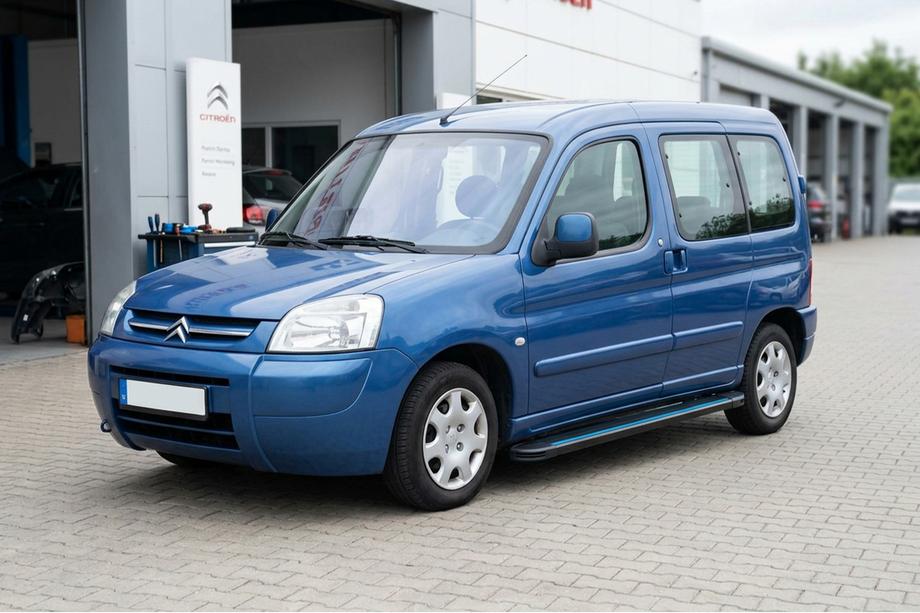 Citroen Berlingo 1996-2008 Seitenschweller Maya Blue (2 Stk., Aluminium) Image