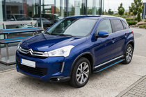 Citroen C-4 Aircross 2012-2017 Seitenschweller Maya Blue (2 Stk., Aluminium) Foto 1