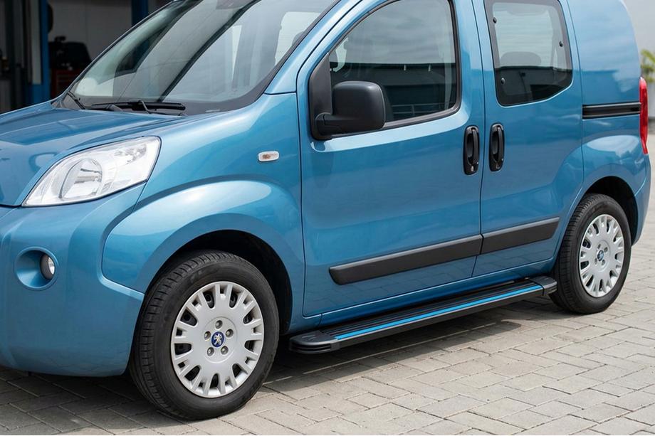Citroen Nemo 2007-2017 Seitenschweller Maya Blue (2 Stk., Aluminium) Image