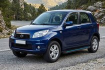 Daihatsu Terios 2006-2017 Seitenschweller Maya Blue (2 Stk., Aluminium) Foto 1