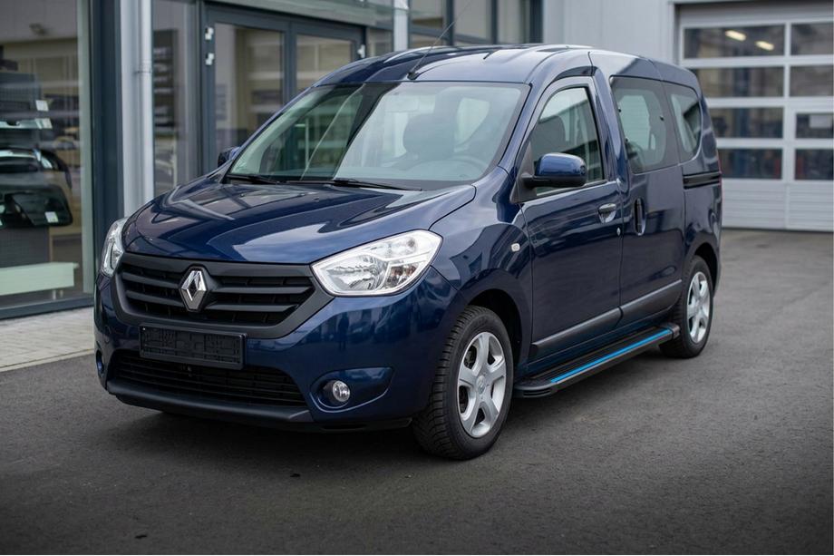 Dacia Dokker 2013-2022 Seitenschweller Maya Blue (2 Stk., Aluminium) Image