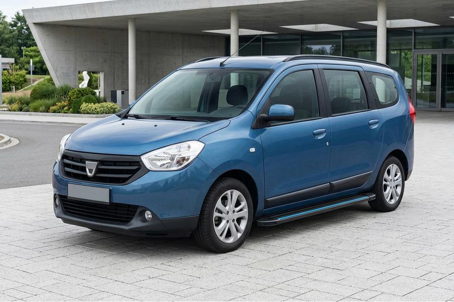 Dacia Lodgy 2012-2022 Seitenschweller Maya Blue (2 Stk., Aluminium) Image