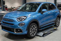 Fiat 500X 2014-2024 Seitenschweller Maya Blue (2 Stk., Aluminium) Foto 1