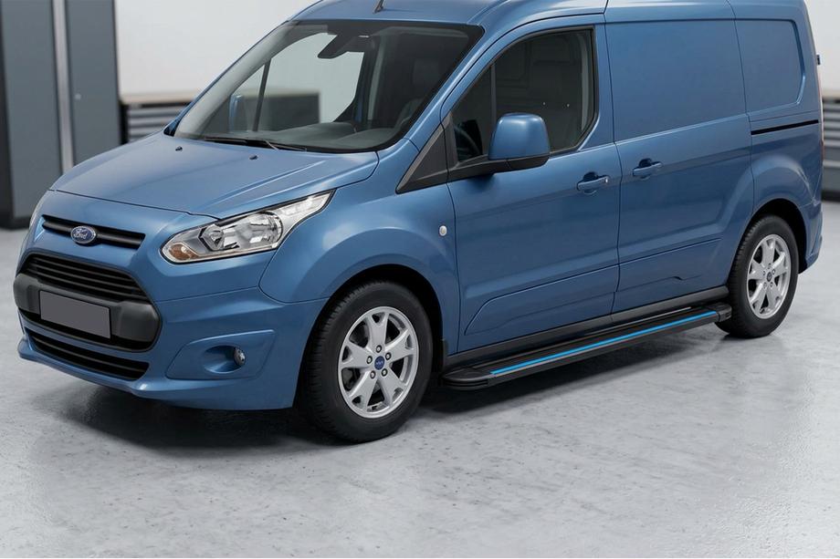 Ford Connect 2014-2021 Seitenschweller Maya Blue (2 Stk., Aluminium) Image