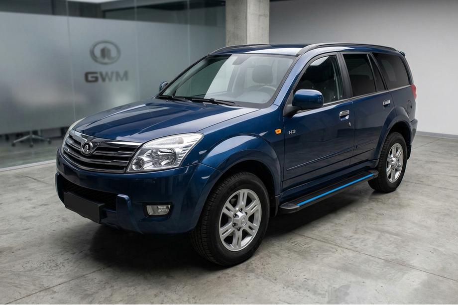 GreatWall Haval/Hover H3 2005-2013 Seitenschweller Maya Blue (2 Stk., Aluminium) Image