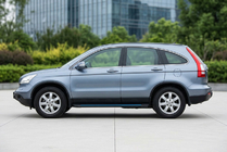 Honda CRV 2007-2011 Seitenschweller Maya Blue (2 Stk., Aluminium) Foto 1
