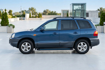 Hyundai Santa Fe 1 2000-2006 Seitenschweller Maya Blue (2 Stk., Aluminium) Foto 1
