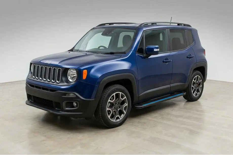 Jeep Renegade 2014- Seitenschweller Maya Blue (2 Stk., Aluminium) Image