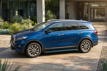 Kia Sorento III UM 2014-2020 Seitenschweller Maya Blue (2 Stk., Aluminium) Foto 1