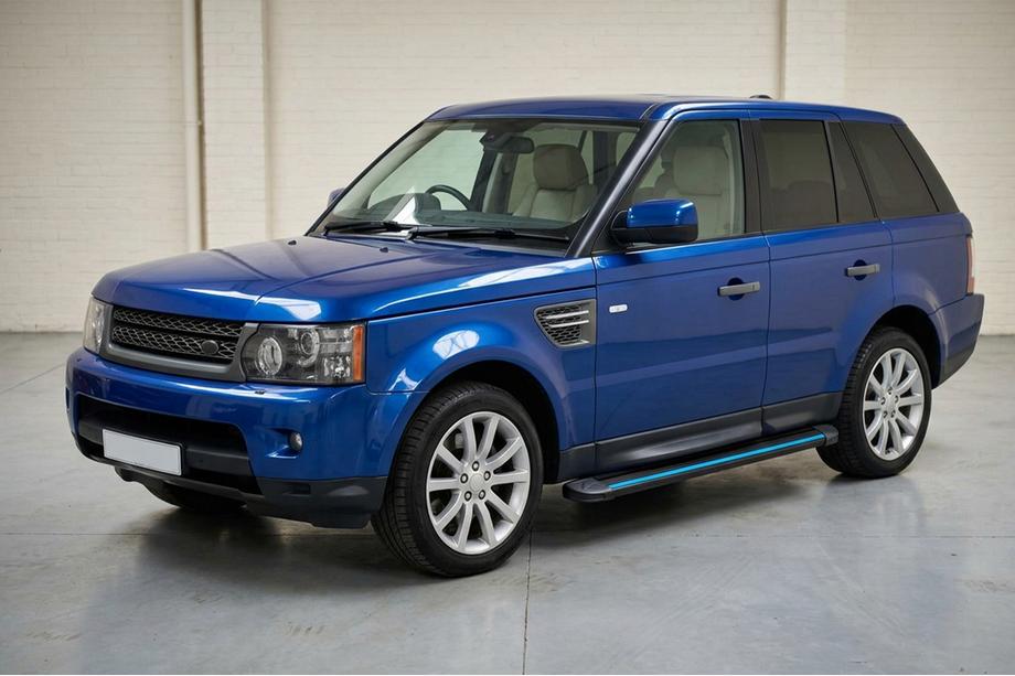 Range Rover Sport 2005-2013 Seitenschweller Maya Blue (2 Stk., Aluminium) Image