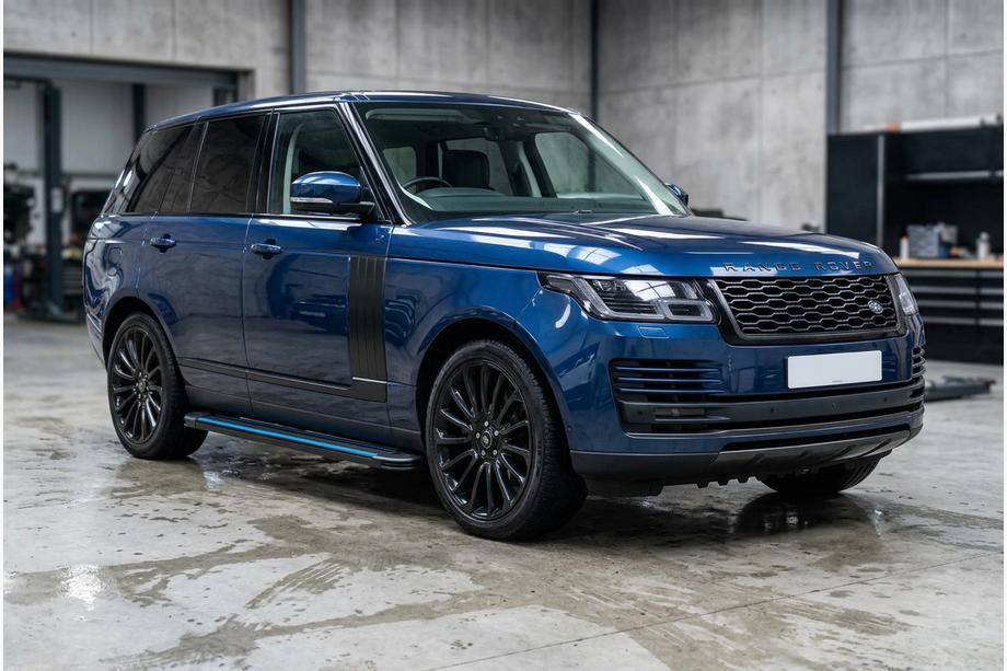 Range Rover IV L405 2013-2021 Seitenschweller Maya Blue (2 Stk., Aluminium) Image