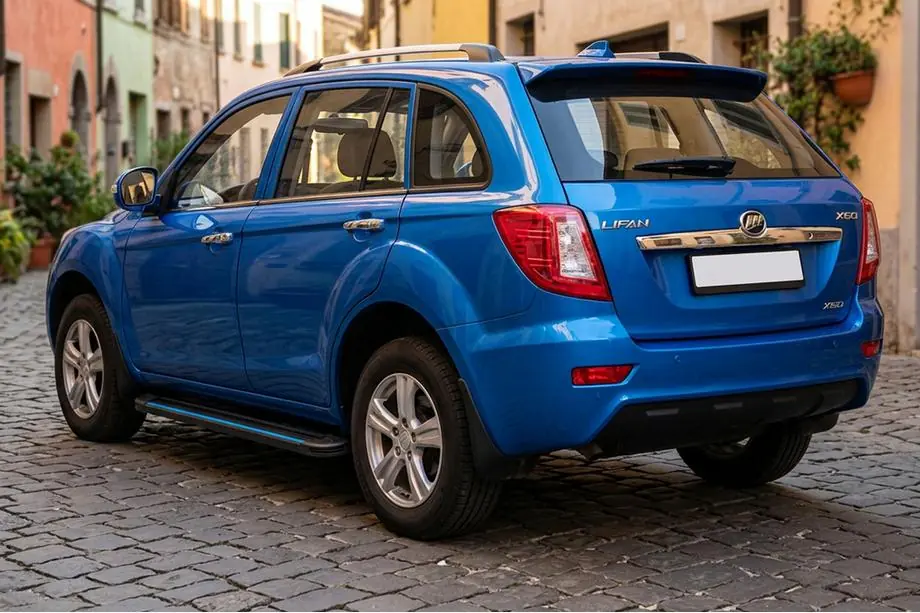 Lifan X60 2011- Seitenschweller Maya Blue (2 Stk., Aluminium) Image