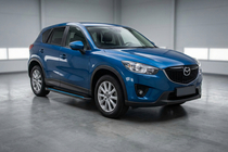 Mazda CX-5 2012-2017 Seitenschweller Maya Blue (2 Stk., Aluminium) Foto 1