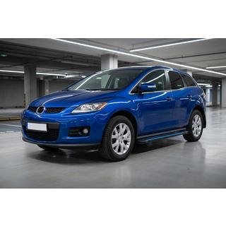 Seitenschweller Maya Blue (2 Stk., Aluminium) Mazda CX-7 2006-2012 Foto 1
