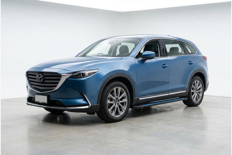 Mazda CX-9 2017- Seitenschweller Maya Blue (2 Stk., Aluminium) Image