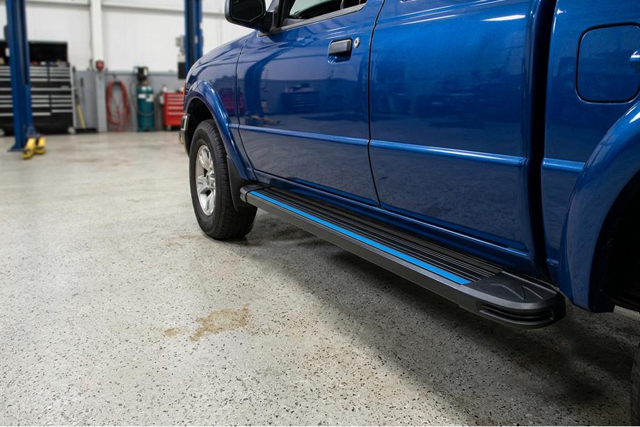 Mazda BT-50 2007-2012 Seitenschweller Maya Blue (2 Stk., Aluminium) Image