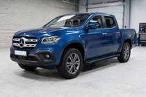 Mercedes X class 2017-2020 Seitenschweller Maya Blue (2 Stk., Aluminium) Foto 1