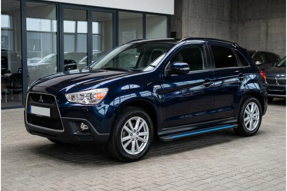 Mitsubishi ASX 2010-2023 Seitenschweller Maya Blue (2 Stk., Aluminium) Image