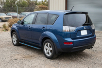 Mitsubishi Outlander 2006-2012 Seitenschweller Maya Blue (2 Stk., Aluminium) Foto 1