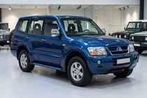 Mitsubishi Pajero Wagon III 1999-2006 Seitenschweller Maya Blue (2 Stk., Aluminium) Foto 1