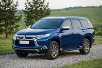 Mitsubishi Pajero Sport 2015- Seitenschweller Maya Blue (2 Stk., Aluminium) Foto 1