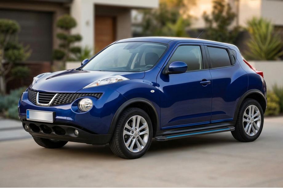 Nissan Juke 2010-2019 Seitenschweller Maya Blue (2 Stk., Aluminium) Image