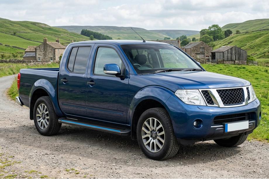 Nissan Navara 2006-2015 Seitenschweller Maya Blue (2 Stk., Aluminium) Image