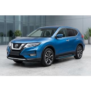 Seitenschweller Maya Blue (2 Stk., Aluminium) Nissan X-trail T32/Rogue 2014-2021 Foto 1
