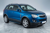 Opel Antara 2006-2017 Seitenschweller Maya Blue (2 Stk., Aluminium) Foto 1