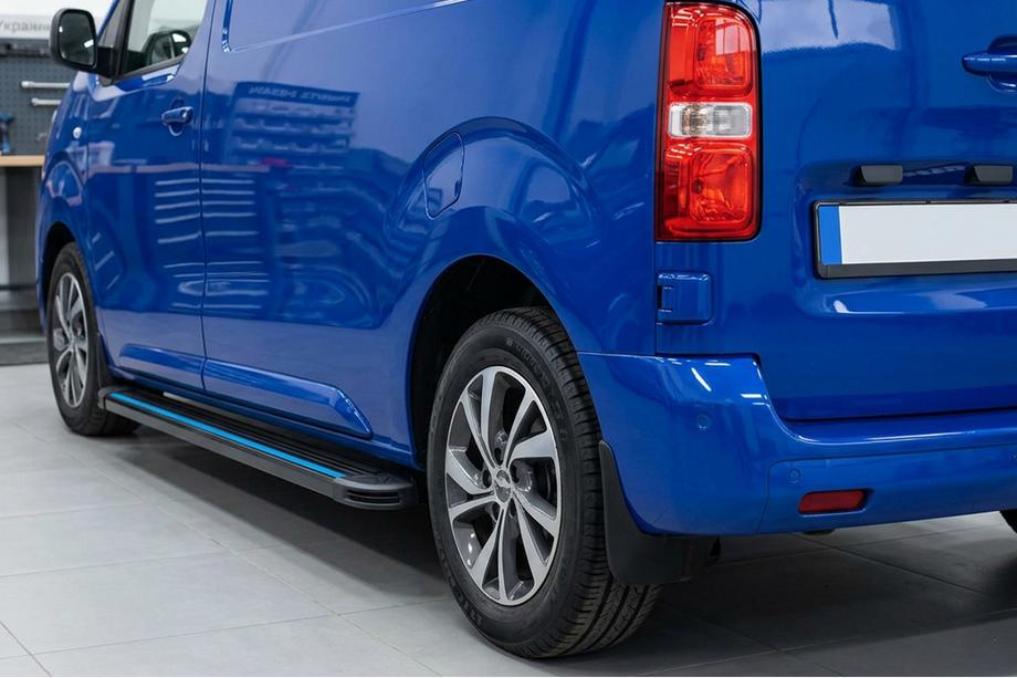 Peugeot Expert 2017- Seitenschweller Maya Blue (2 Stk., Aluminium) Image
