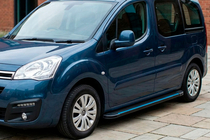 Peugeot Partner Tepee 2008-2018 Seitenschweller Maya Blue (2 Stk., Aluminium) Foto 1