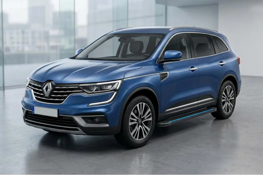 Renault Koleos 2016-2024 Seitenschweller Maya Blue (2 Stk., Aluminium) Image