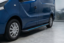 Renault Trafic 2015- Seitenschweller Maya Blue-Black (2 Stk., Aluminium) Foto 1