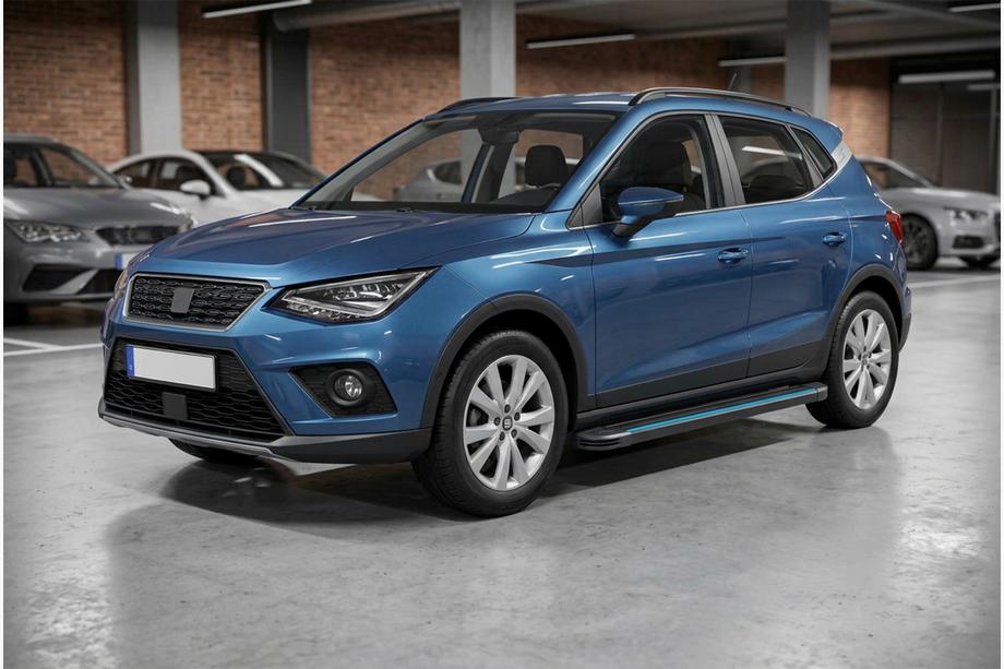 Seat Arona 2017- Seitenschweller Maya Blue (2 Stk., Aluminium) Image