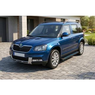 Seitenschweller Maya Blue (2 Stk., Aluminium) Skoda Yeti 2009-2017 Foto 1