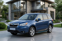 Subaru Forester 2013-2018 Seitenschweller Maya Blue (2 Stk., Aluminium) Foto 1