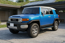 Toyota FJ Cruiser 2006-2022 Seitenschweller Maya Blue (2 Stk., Aluminium) Foto 1