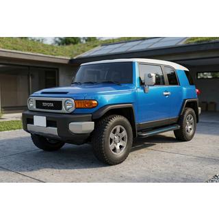 Seitenschweller Maya Blue (2 Stk., Aluminium) Toyota FJ Cruiser 2006-2022 Foto 1